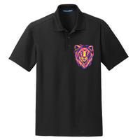 Colorful Lion Dry Zone Grid Polo