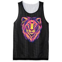 Colorful Lion Mesh Reversible Basketball Jersey Tank