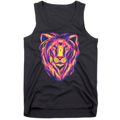 Colorful Lion Tank Top