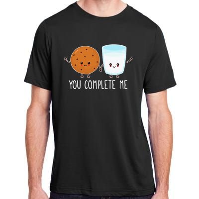 Cute Love Cookie And Milk You Complete Me Adult ChromaSoft Performance T-Shirt