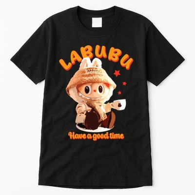 Cute Labubu Classic Pose Funny Labubu Tall T-Shirt