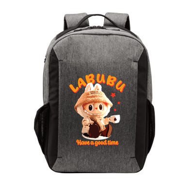 Cute Labubu Classic Pose Funny Labubu Vector Backpack