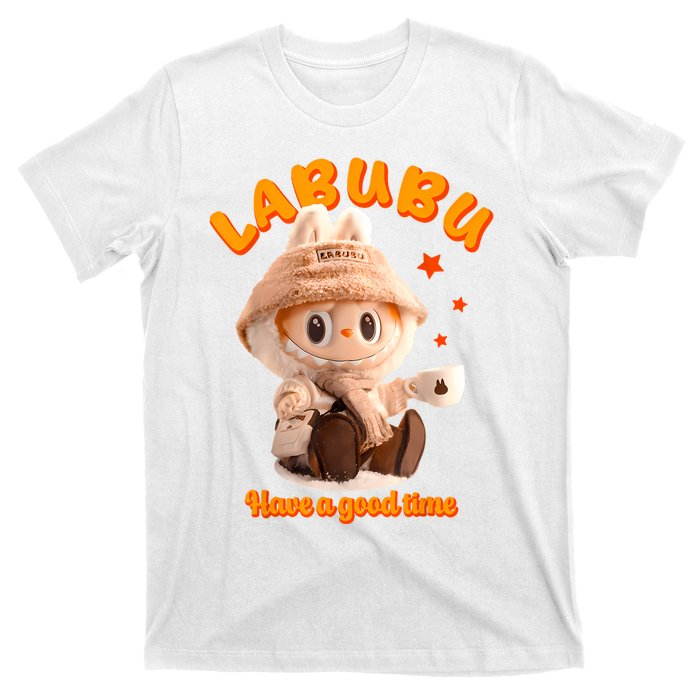 Cute Labubu Classic Pose Funny T-Shirt