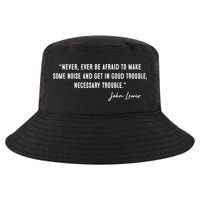 Congressman Lewis Civil Rights Hero Quote Good Trouble John Lewis Cool Comfort Performance Bucket Hat