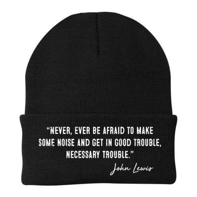 Congressman Lewis Civil Rights Hero Quote Good Trouble John Lewis Beanie