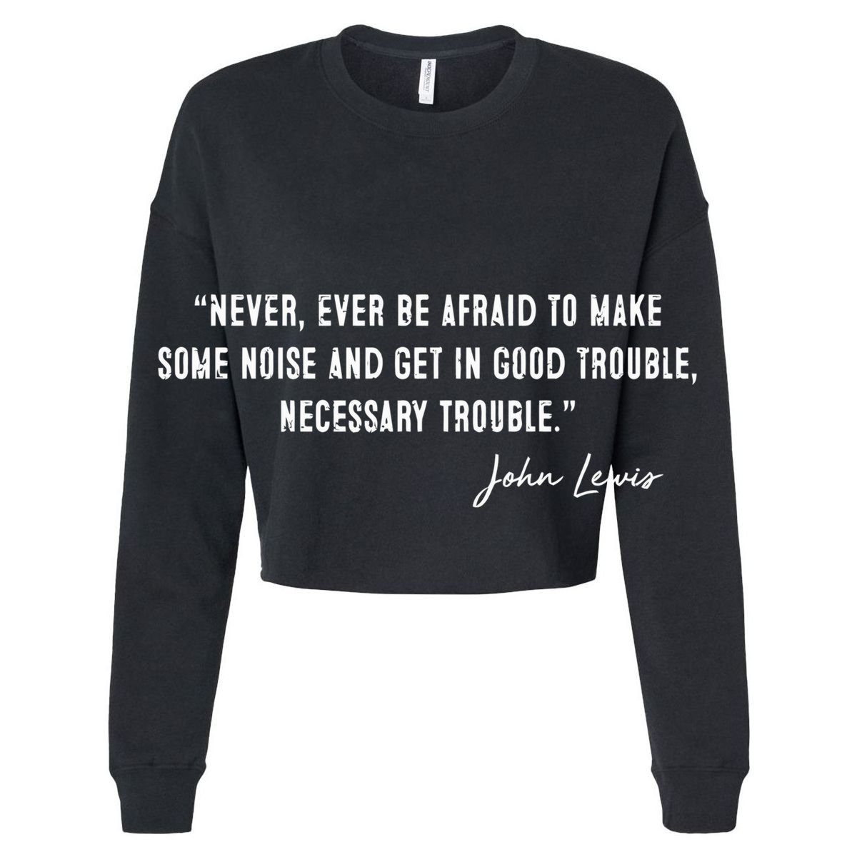 Congressman Lewis Civil Rights Hero Quote Good Trouble John Lewis Flat Bill Trucker Hat