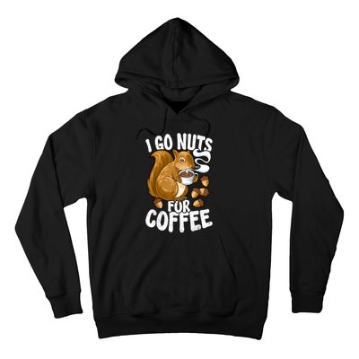 Coffee Lover, Coffee Drinker Tee, Funny Squirrel Hoodie