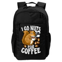 Coffee Lover, Coffee Drinker Tee, Funny Squirrel Daily Commute Backpack