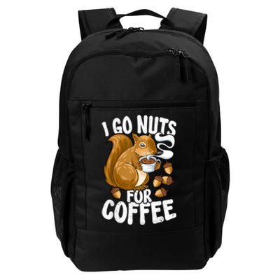 Coffee Lover, Coffee Drinker Tee, Funny Squirrel Daily Commute Backpack