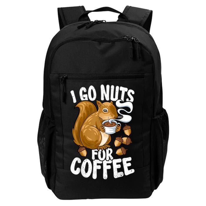 Coffee Lover, Coffee Drinker Tee, Funny Squirrel Daily Commute Backpack