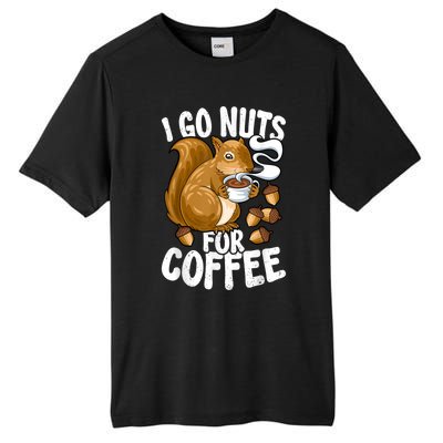 Coffee Lover, Coffee Drinker Tee, Funny Squirrel Tall Fusion ChromaSoft Performance T-Shirt