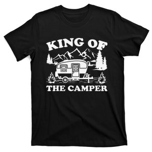 Camping Lover Camper Van King Of The Camper T-Shirt