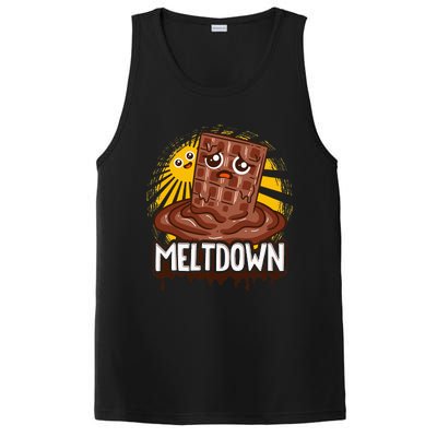 Chocolate Lovers Candy Chocolate Bar Meltdown PosiCharge Competitor Tank