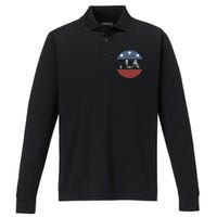 Comma La Performance Long Sleeve Polo