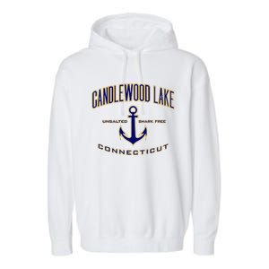 Candlewood Lake Garment-Dyed Fleece Hoodie