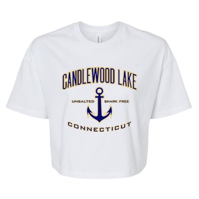 Candlewood Lake Bella+Canvas Jersey Crop Tee