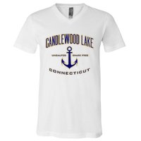 Candlewood Lake V-Neck T-Shirt