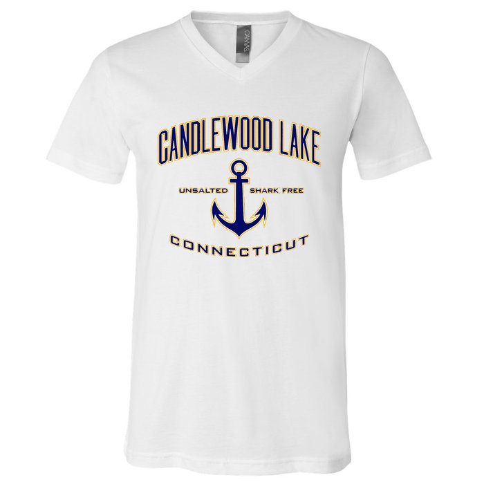 Candlewood Lake V-Neck T-Shirt