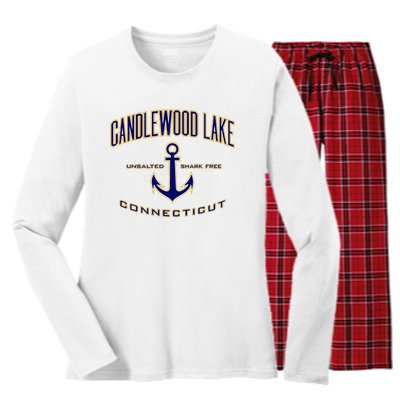 Candlewood Lake Women's Long Sleeve Flannel Pajama Set 