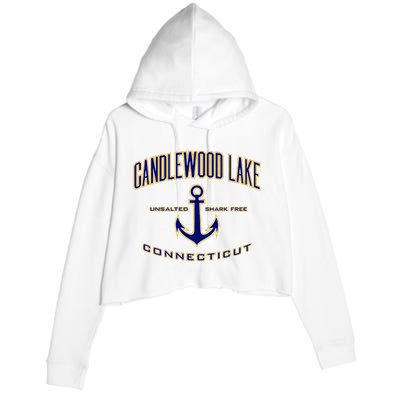 Candlewood Lake Crop Fleece Hoodie