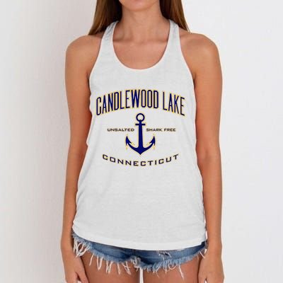 Candlewood Lake Women's Knotted Racerback Tank