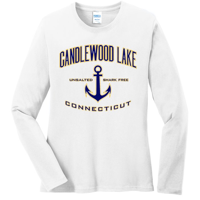 Candlewood Lake Ladies Long Sleeve Shirt