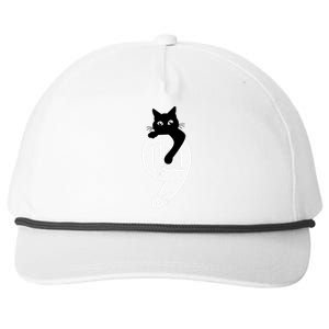 Comma La Cat Kamala Harris Snapback Five-Panel Rope Hat