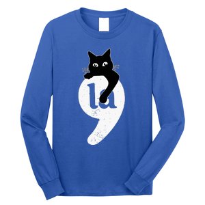 Comma La Cat Kamala Harris Long Sleeve Shirt