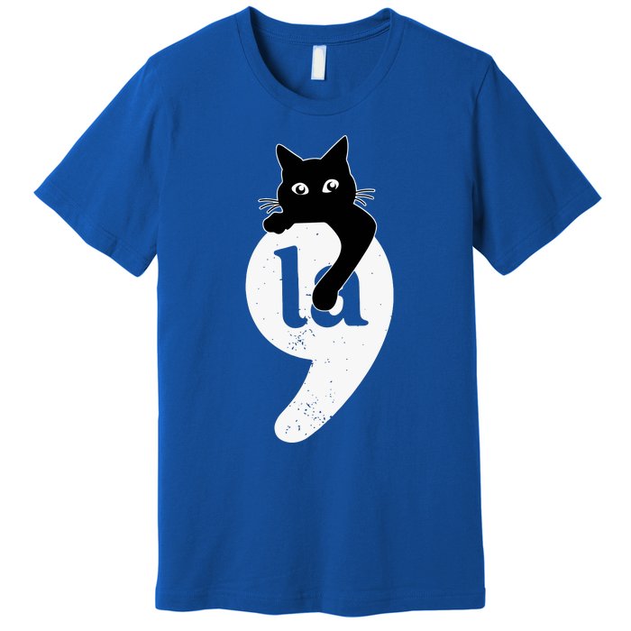 Comma La Cat Kamala Harris Premium T-Shirt