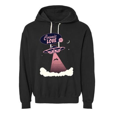Cosmic Love Garment-Dyed Fleece Hoodie