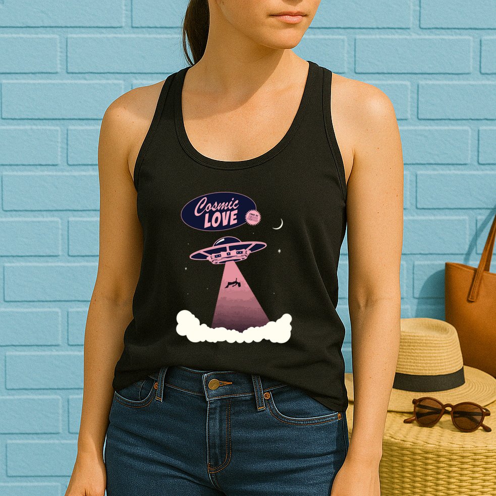 Cosmic Love Womens Tank Top