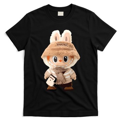 Cute Labubu Classic Pose Fun Labubu Lover Gifts T-Shirt
