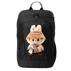 Cute Labubu Classic Pose Fun Labubu Lover Gifts City Backpack