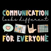 Communication Looks Different For Everyone Autism Awareness Bucket Hat