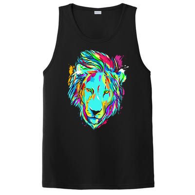 Colorful Lion Design PosiCharge Competitor Tank