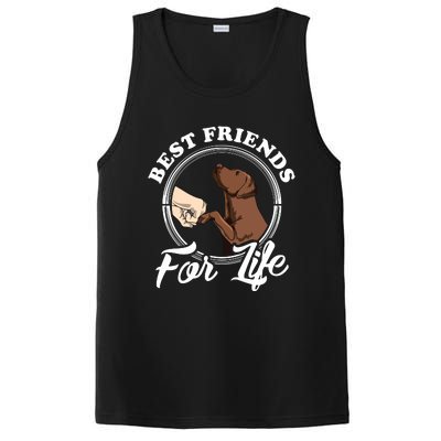 Chocolate Labrador Design Funny Chocolate Labrador Lovers PosiCharge Competitor Tank