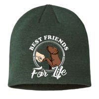 Chocolate Labrador Design Funny Chocolate Labrador Lovers Sustainable Beanie