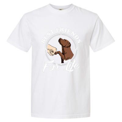 Chocolate Labrador Design Funny Chocolate Labrador Lovers Garment-Dyed Heavyweight T-Shirt