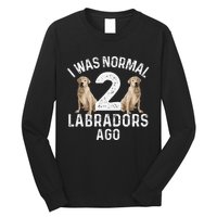 Cute Labrador Design For Labrador Retriever Lovers Long Sleeve Shirt