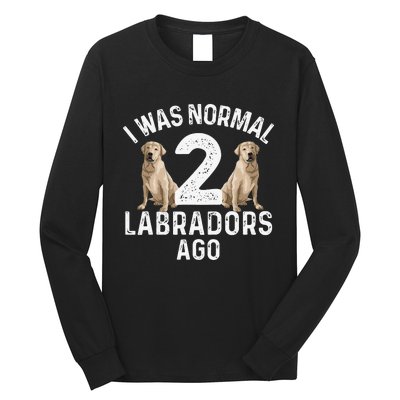 Cute Labrador Design For Labrador Retriever Lovers Long Sleeve Shirt