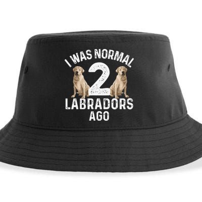 Cute Labrador Design For Labrador Retriever Lovers Sustainable Bucket Hat