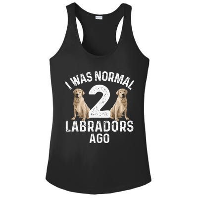 Cute Labrador Design For Labrador Retriever Lovers Ladies PosiCharge Competitor Racerback Tank
