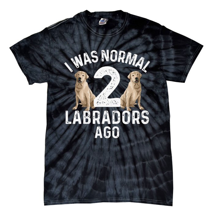 Cute Labrador Design For Labrador Retriever Lovers Tie-Dye T-Shirt