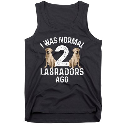 Cute Labrador Design For Labrador Retriever Lovers Tank Top