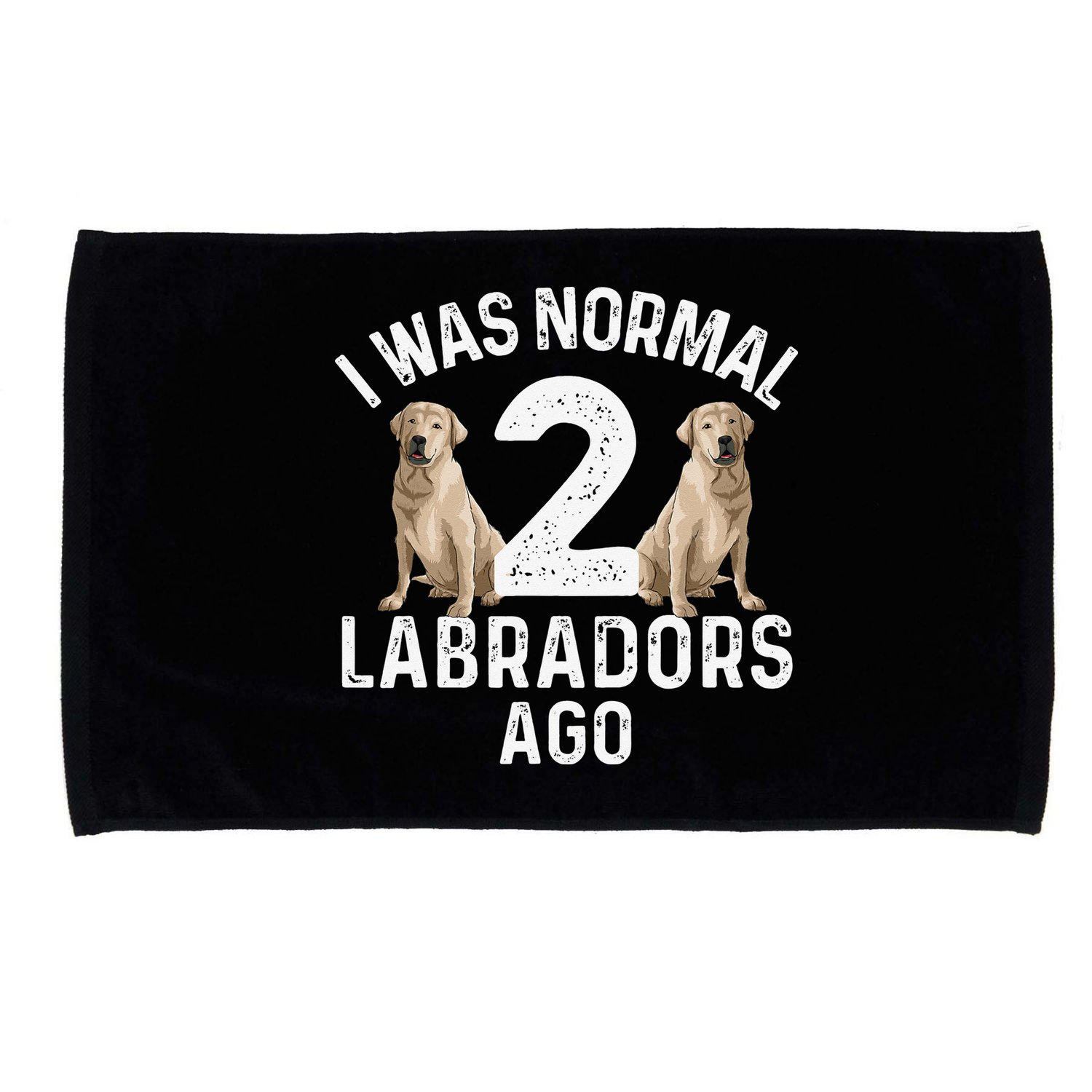 Cute Labrador Design For Labrador Retriever Lovers Microfiber Hand Towel