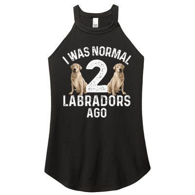 Cute Labrador Design For Labrador Retriever Lovers Women's Perfect Tri Rocker Tank