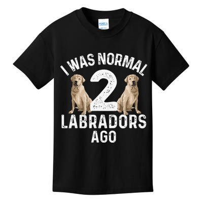 Cute Labrador Design For Labrador Retriever Lovers Kids T-Shirt
