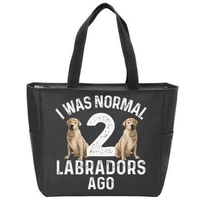 Cute Labrador Design For Labrador Retriever Lovers Zip Tote Bag