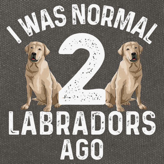 Cute Labrador Design For Labrador Retriever Lovers Cotton Canvas Backpack
