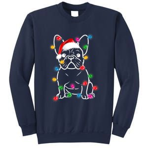 Christmas Lights Dog French Bulldog Sweatshirt